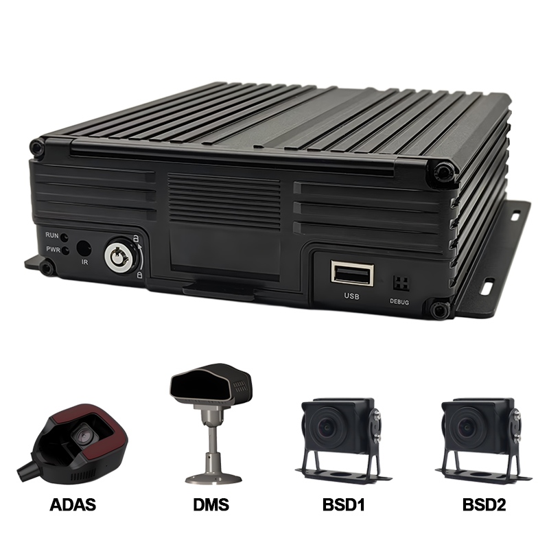 Carleader 8CH AI HDD मोबाइल DVR सपोर्ट ADAS+DMS+BSD सह तुमचे फ्लीट सुरक्षा व्यवस्थापन उन्नत करा