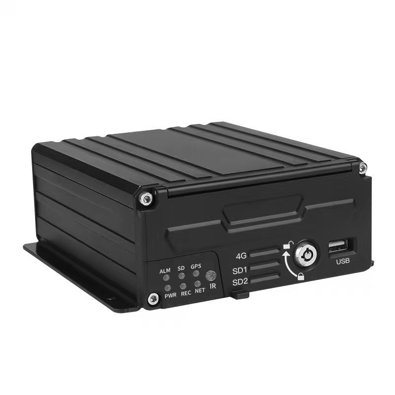 वाहन सुरक्षेसाठी 4CH IPC HDD मोबाइल NVR